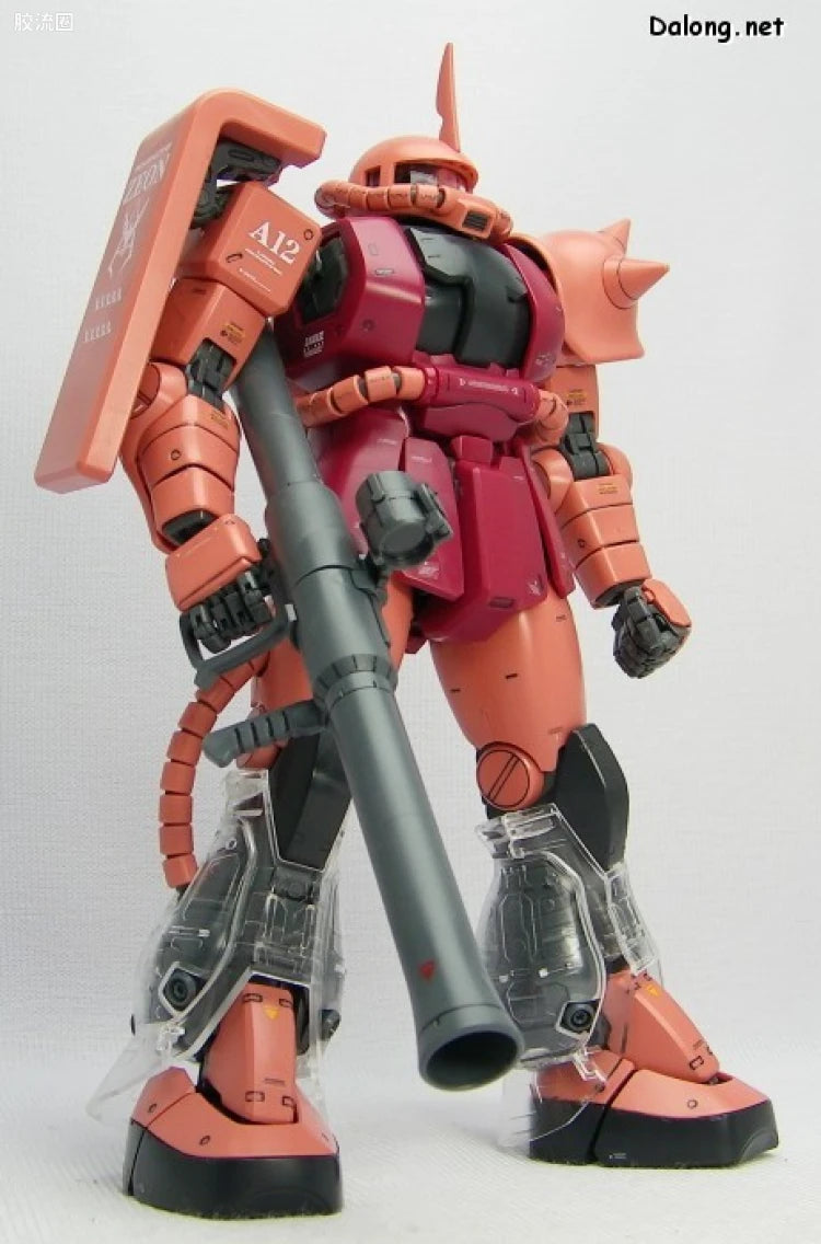 MG 1/100 MS-06S Char's Zaku II Ver.2.0 with Special Clear Armor Parts