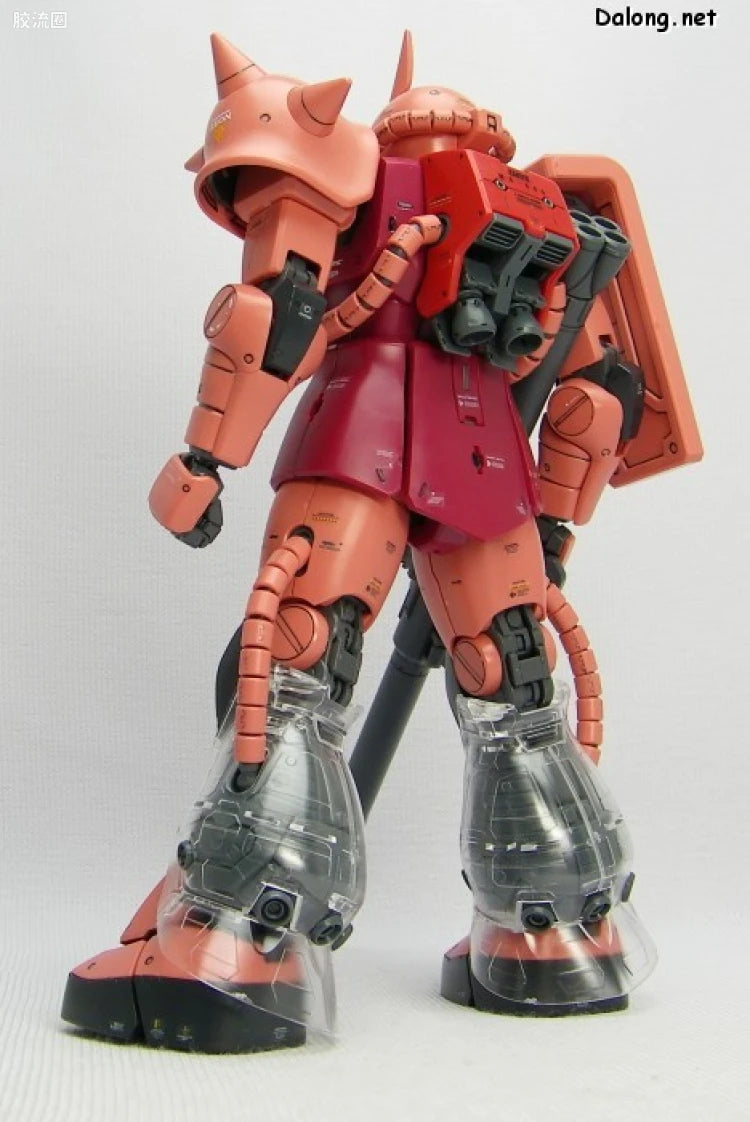 MG 1/100 MS-06S Char's Zaku II Ver.2.0 with Special Clear Armor Parts