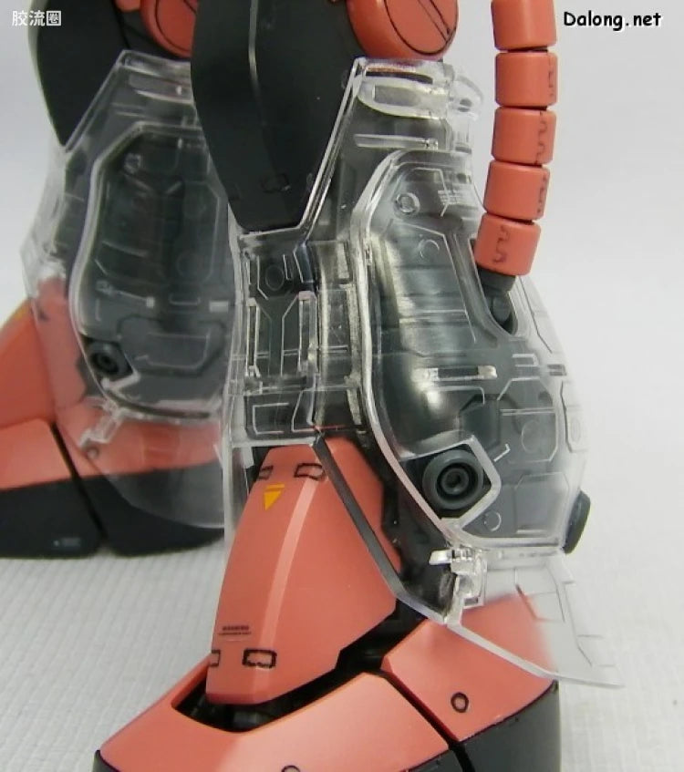 MG 1/100 MS-06S Char's Zaku II Ver.2.0 with Special Clear Armor Parts