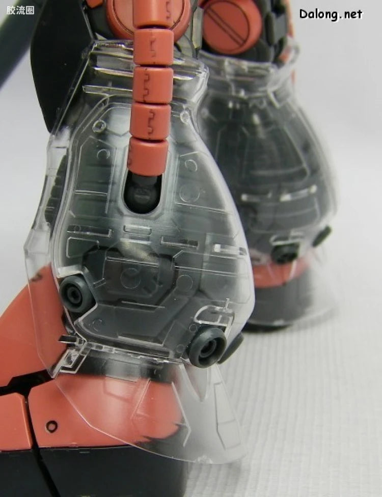 MG 1/100 MS-06S Char's Zaku II Ver.2.0 with Special Clear Armor Parts