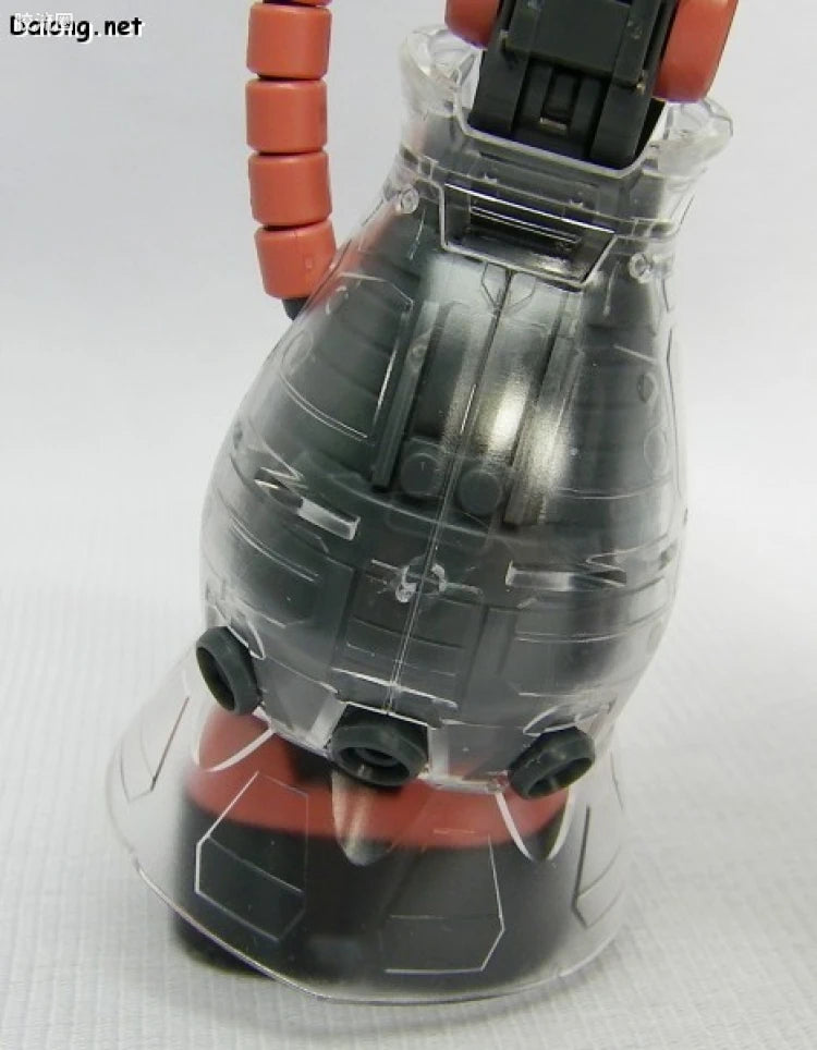 MG 1/100 MS-06S Char's Zaku II Ver.2.0 with Special Clear Armor Parts