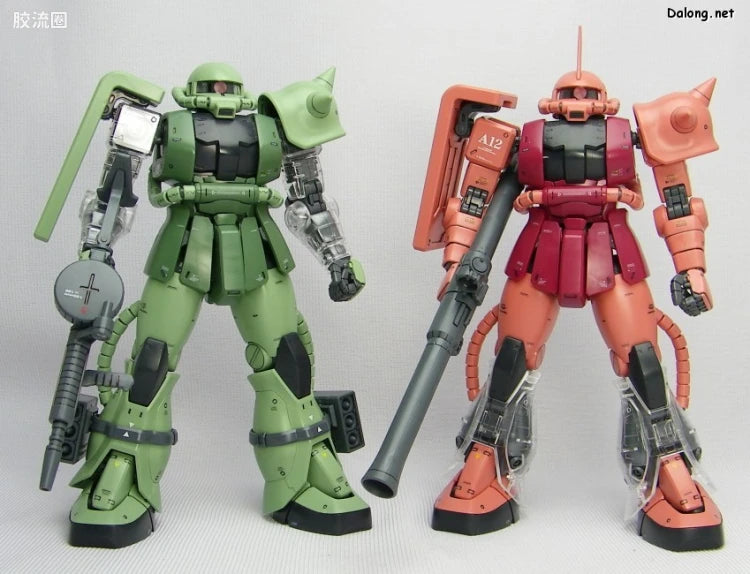 MG 1/100 MS-06S Char's Zaku II Ver.2.0 with Special Clear Armor Parts