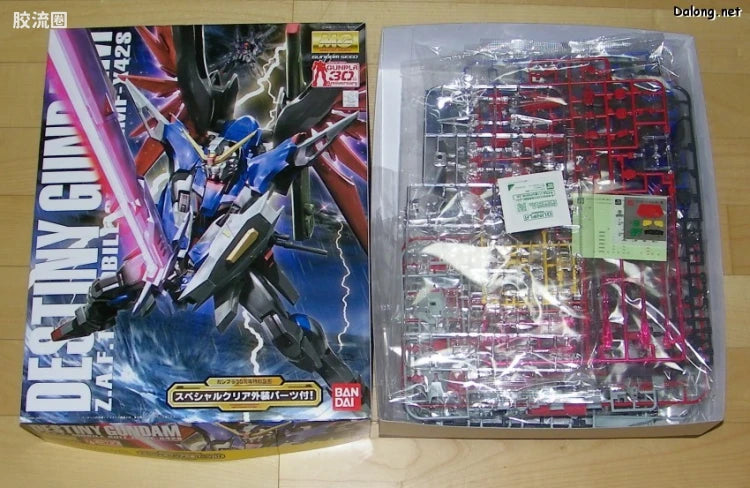 MG 1/100 Destiny Gundam with Special Clear Armor Parts