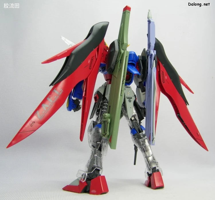 MG 1/100 Destiny Gundam with Special Clear Armor Parts