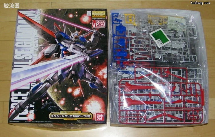 MG 1/100 Force Impulse Gundam with Special Clear Armor Parts