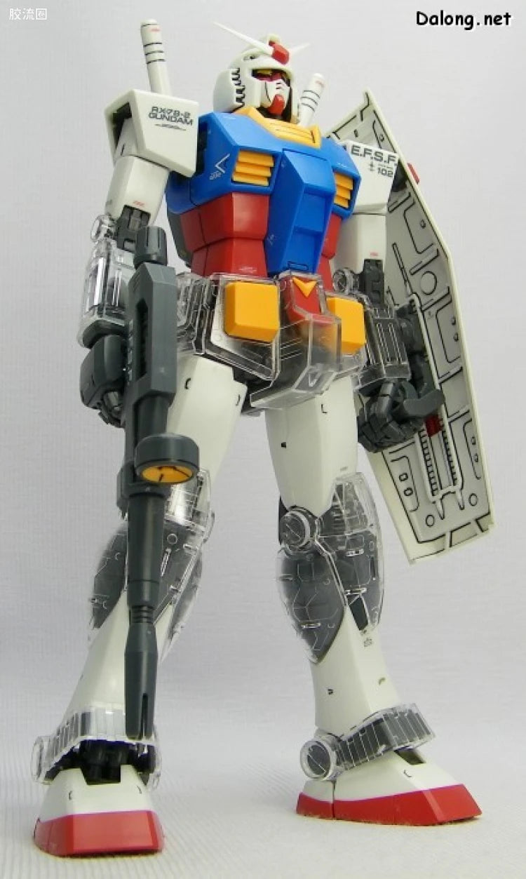 MG 1/100 RX-78-2 Gundam Ver.2.0 with Special Clear Armor Parts