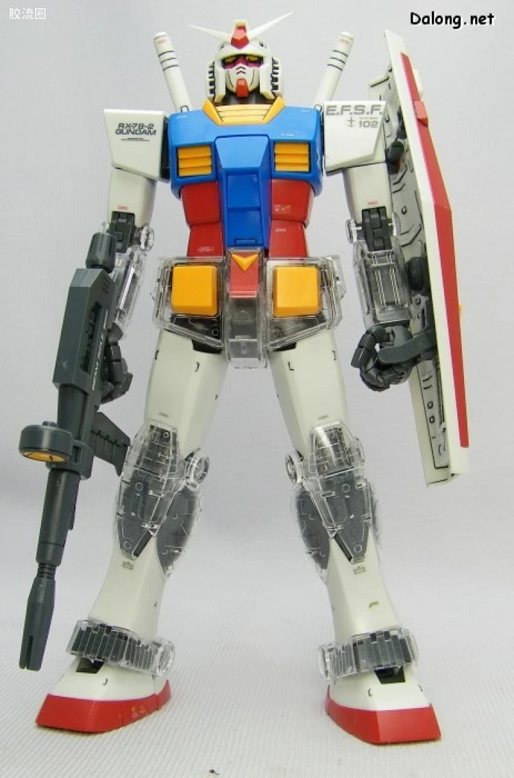 MG 1/100 RX-78-2 Gundam Ver.2.0 with Special Clear Armor Parts