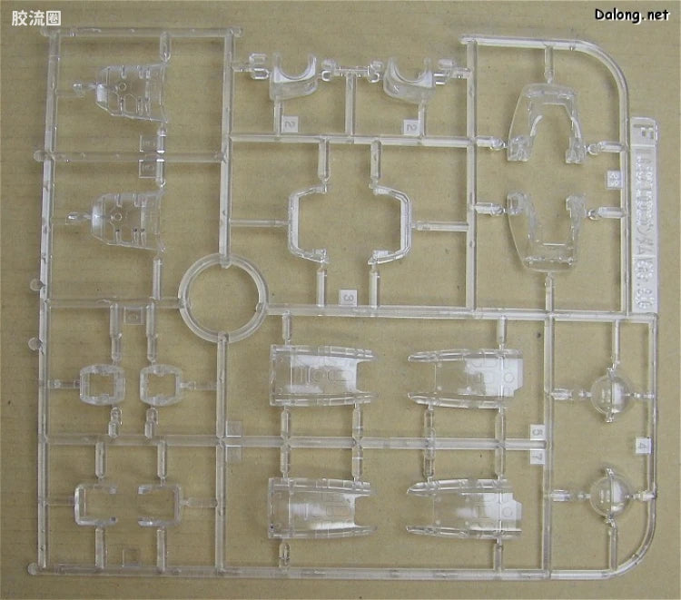 MG 1/100 RGM-79 GM Ver.2.0 with Special Clear Armor Parts