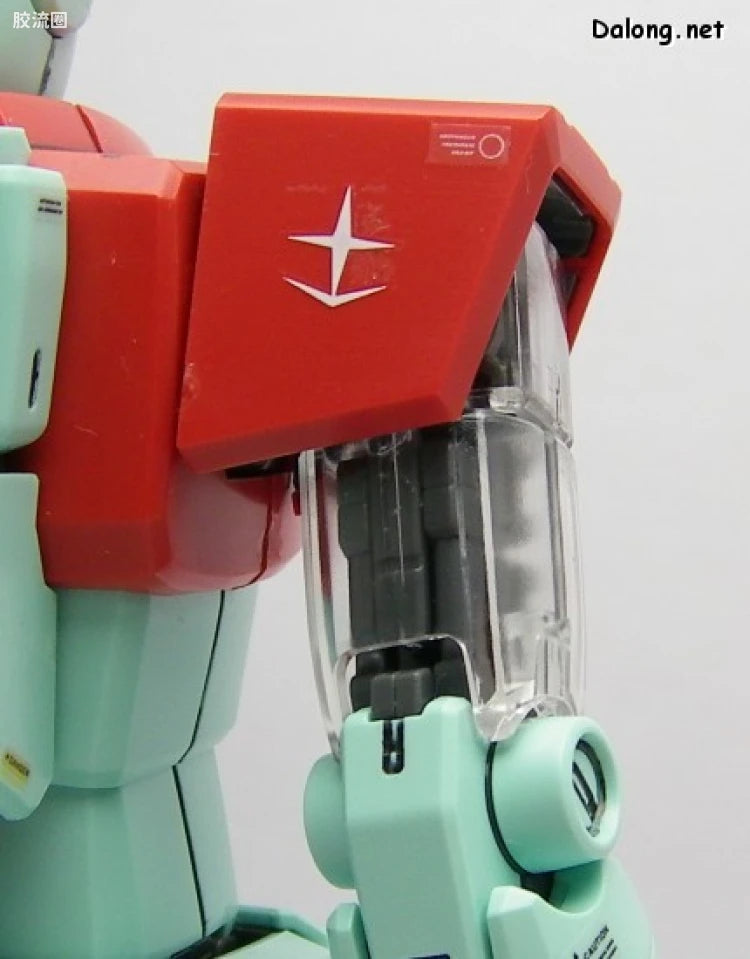 MG 1/100 RGM-79 GM Ver.2.0 with Special Clear Armor Parts