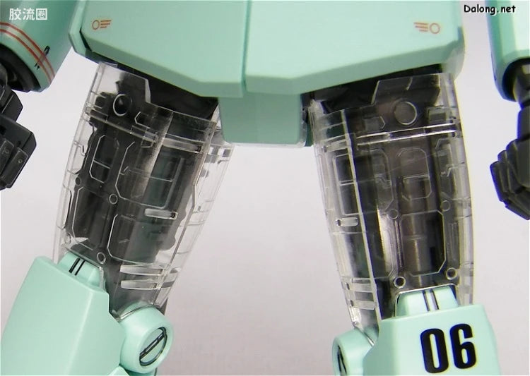 MG 1/100 RGM-79 GM Ver.2.0 with Special Clear Armor Parts