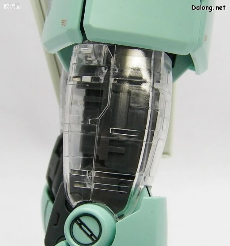 MG 1/100 RGM-79 GM Ver.2.0 with Special Clear Armor Parts