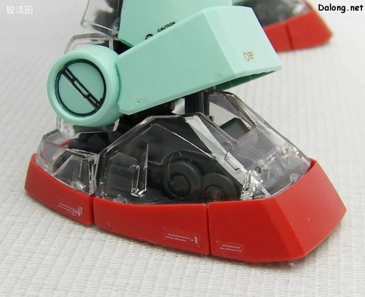 MG 1/100 RGM-79 GM Ver.2.0 with Special Clear Armor Parts