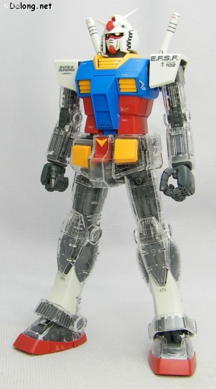 MG 1/100 RGM-79 GM Ver.2.0 with Special Clear Armor Parts