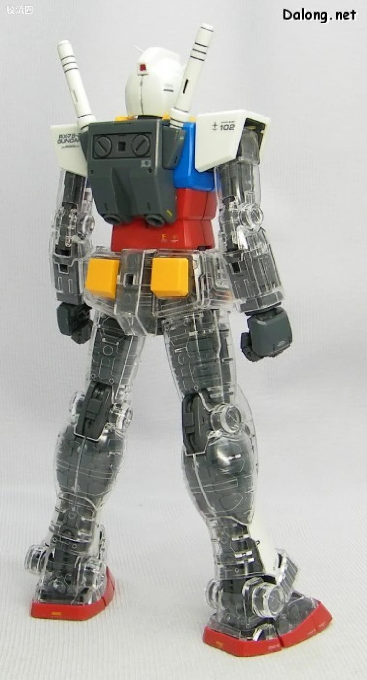 MG 1/100 RGM-79 GM Ver.2.0 with Special Clear Armor Parts