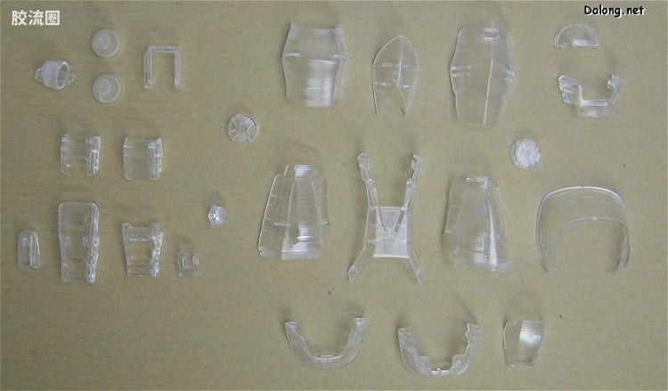 MG 1/100 MS-07B Gouf Ver.2.0 with Special Clear Armor Parts