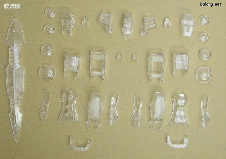 MG 1/100 Gundam Exia with Special Clear Armor Parts