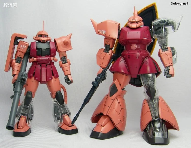 MG 1/100 MS-14S Char's Gelgoog Ver.2.0 with Special Clear Armor Parts
