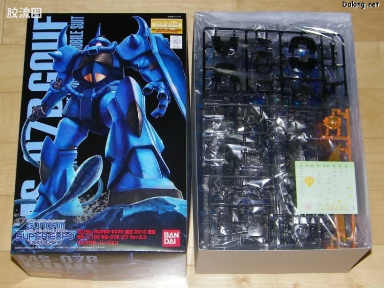 MG 1/100 MS-07B Gouf Ver.2.0 Clear Color Ver.