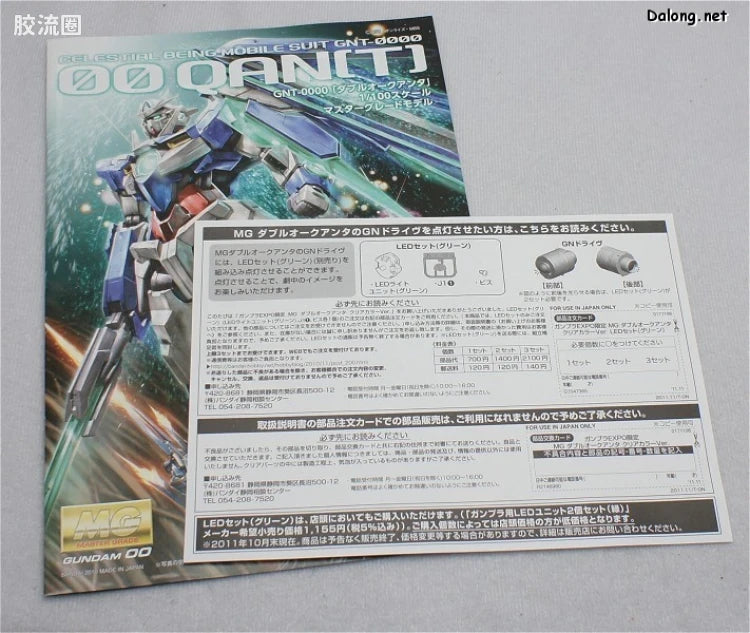 MG 1/100 00 Qan[T] Clear Color Ver.