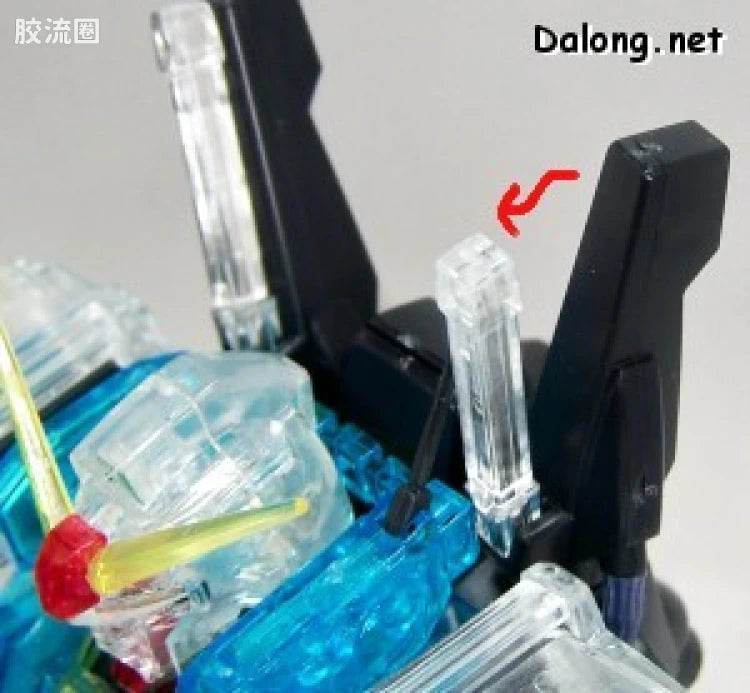 MG 1/100 FXA-05D/RX-178 Super Gundam [Clear & Coating Ver.]