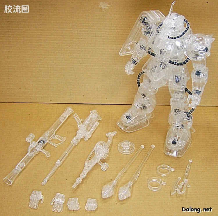 MG 1/100 Char's Zaku II (All Clear Version)