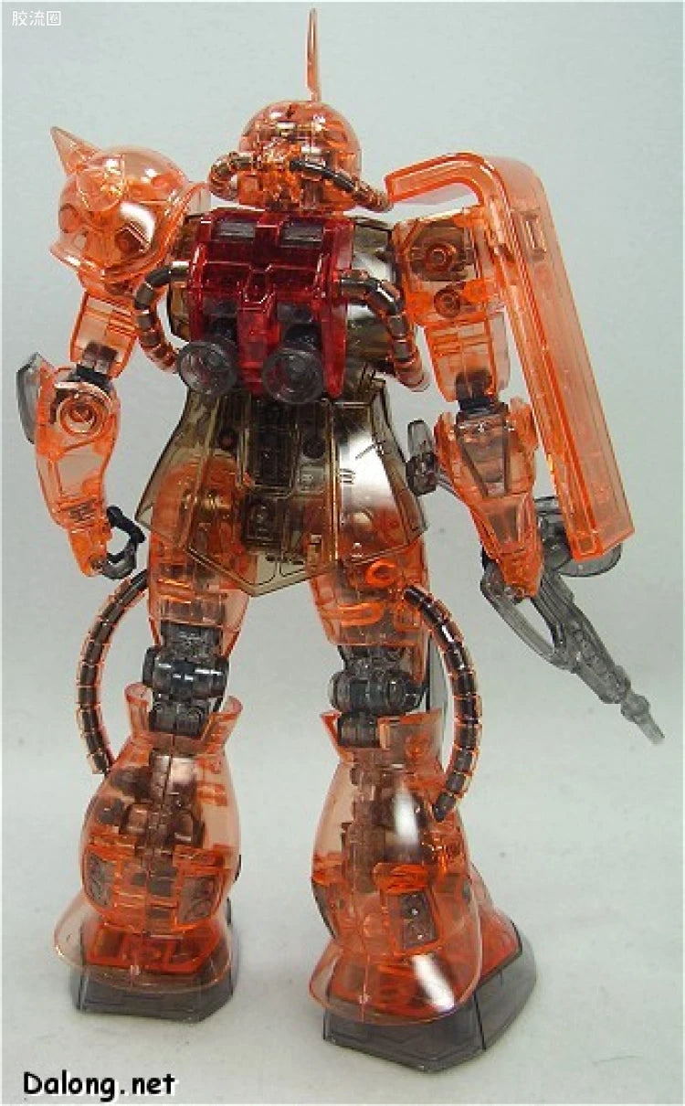 MG 1/100 MS-06S Zaku II (Char Aznable Custom) Crystal Version