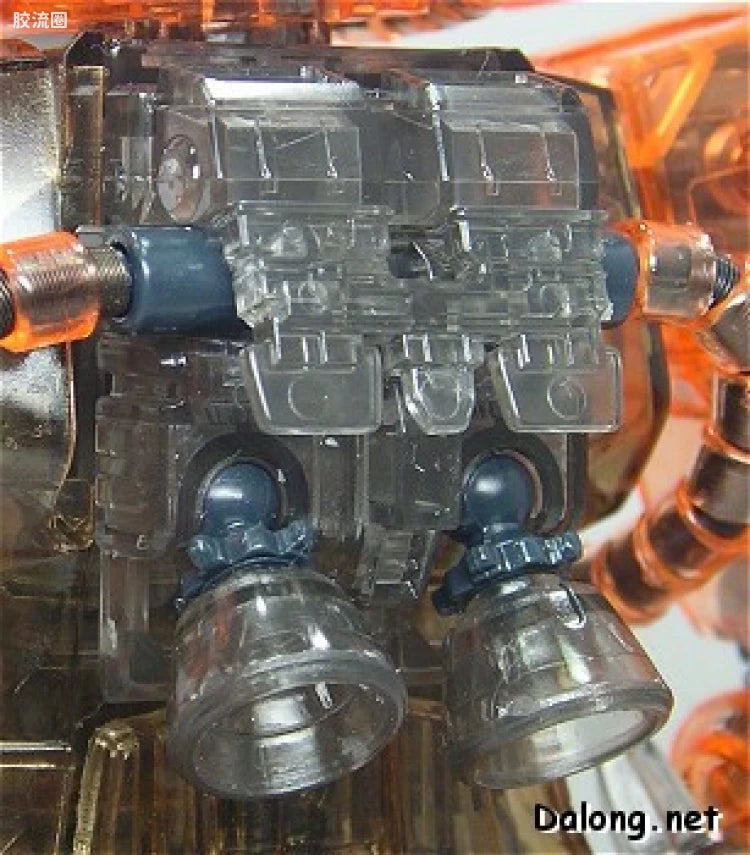 MG 1/100 MS-06S Zaku II (Char Aznable Custom) Crystal Version