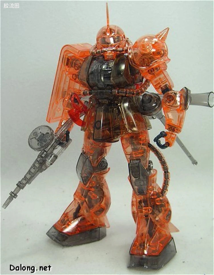 MG 1/100 MS-06S Zaku II (Char Aznable Custom) Crystal Version
