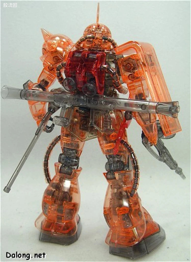 MG 1/100 MS-06S Zaku II (Char Aznable Custom) Crystal Version