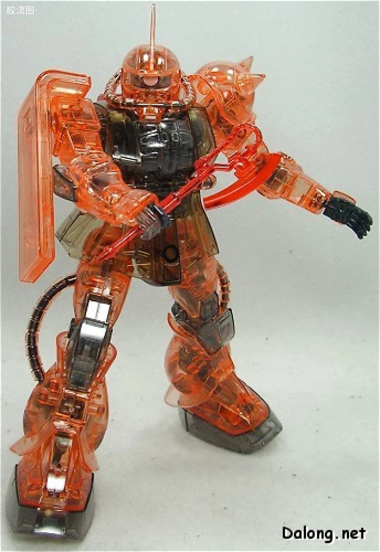MG 1/100 MS-06S Zaku II (Char Aznable Custom) Crystal Version