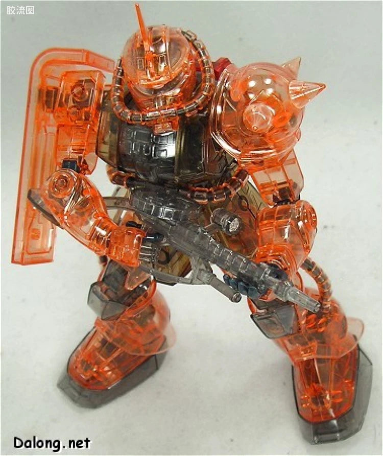 MG 1/100 MS-06S Zaku II (Char Aznable Custom) Crystal Version