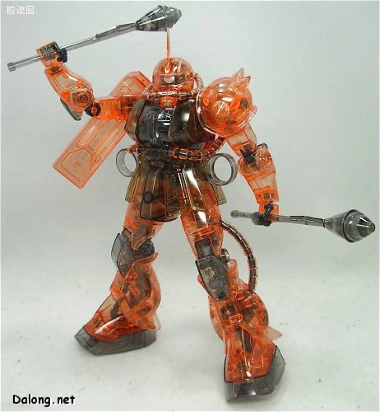 MG 1/100 MS-06S Zaku II (Char Aznable Custom) Crystal Version