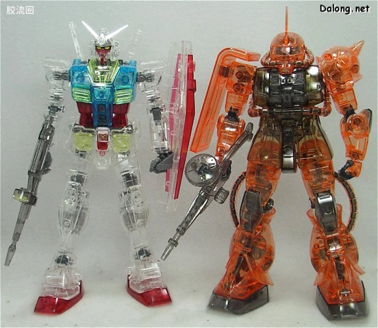 MG 1/100 MS-06S Zaku II (Char Aznable Custom) Crystal Version