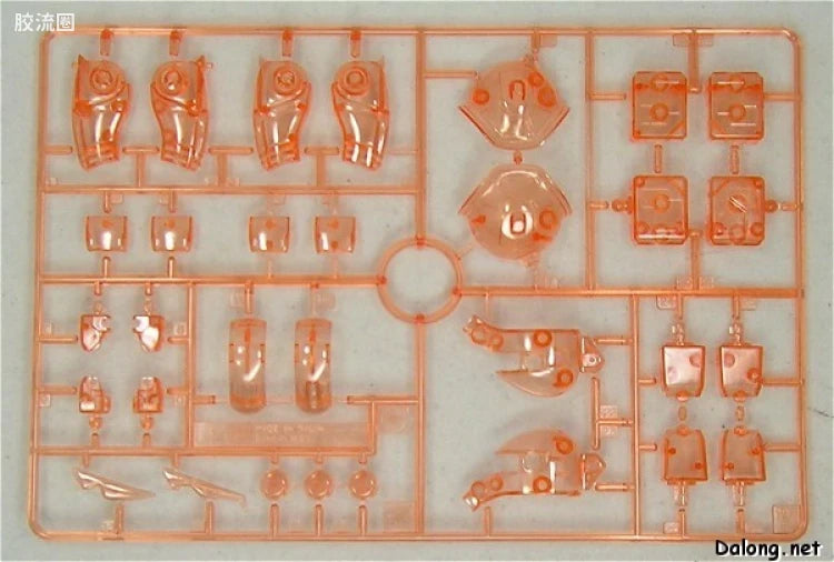 MG 1/100 MS-06S Zaku II (Char Aznable Custom) Crystal Version