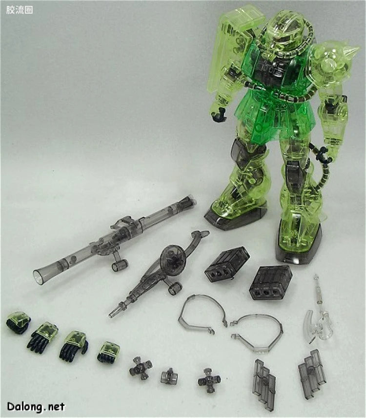 MG 1/100 MS-06F/J Zaku II Crystal Version