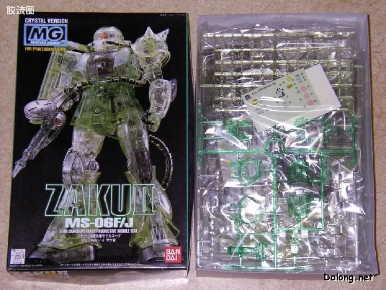 MG 1/100 MS-06F/J Zaku II Crystal Version