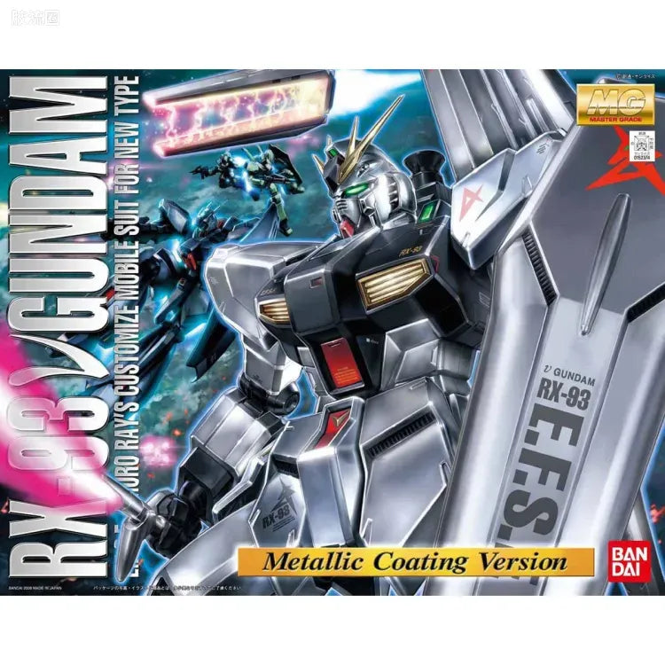 MG 1/100 Nu Gundam (Metallic Coating Ver.)