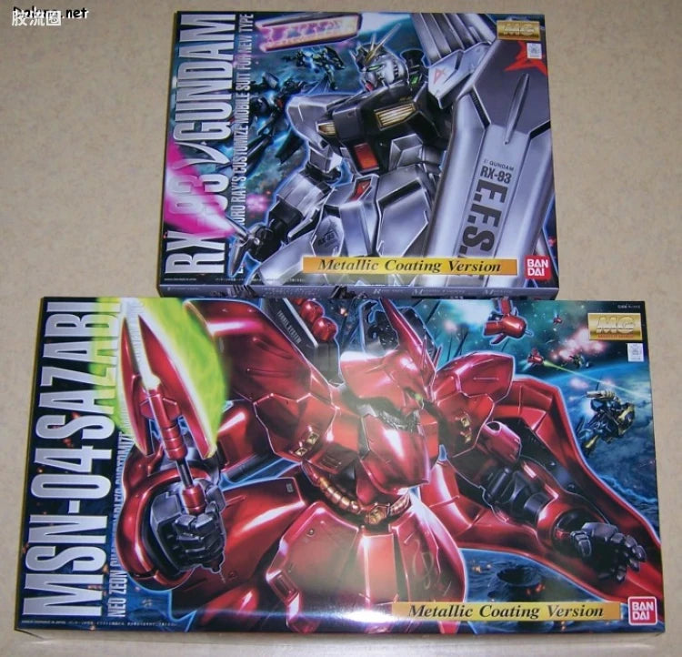 MG 1/100 Nu Gundam (Metallic Coating Ver.)