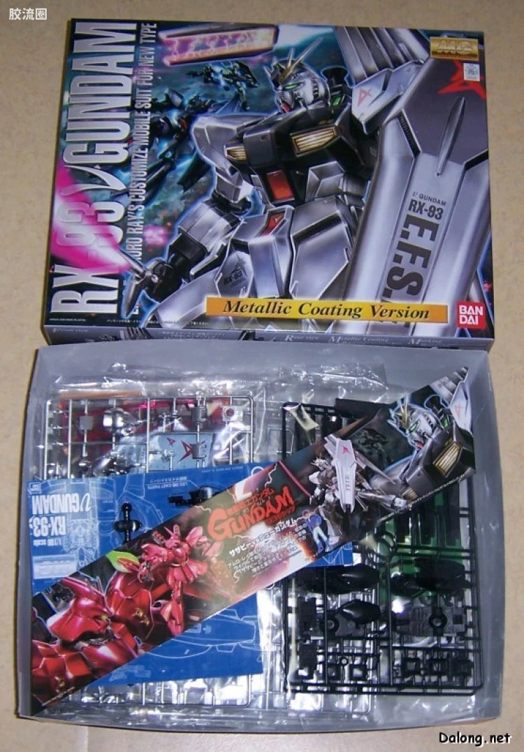 MG 1/100 Nu Gundam (Metallic Coating Ver.)