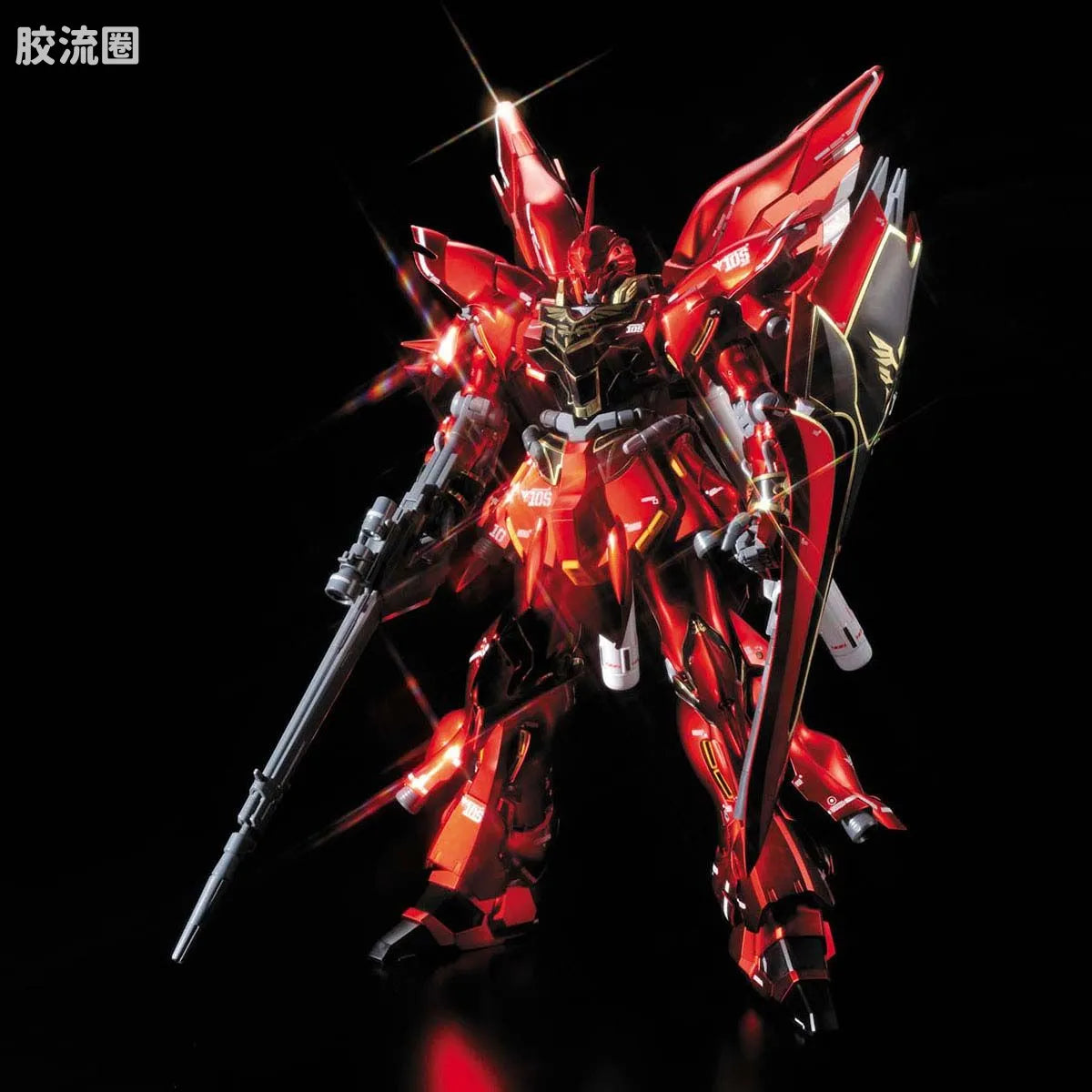 MG 1/100 Sinanju Ver.Ka Titanium Finish
