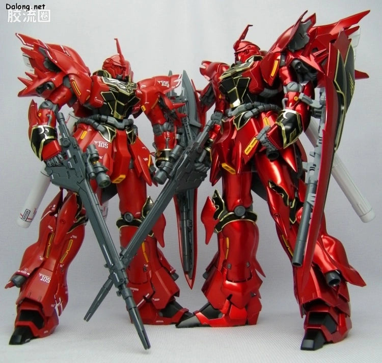 MG 1/100 Sinanju Ver.Ka Titanium Finish