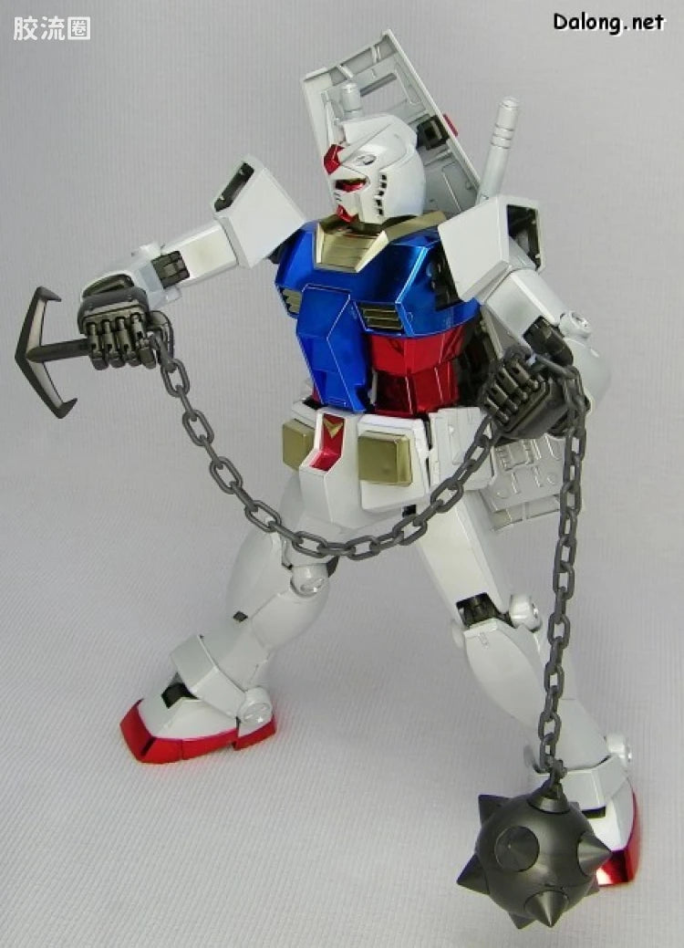 MG 1/100 RX-78-2 Gundam Ver. 2.0 (Titanium Finish)