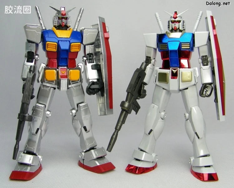 MG 1/100 RX-78-2 Gundam Ver. 2.0 (Titanium Finish)