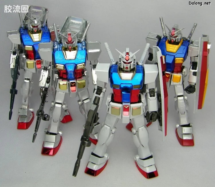 MG 1/100 RX-78-2 Gundam Ver. 2.0 (Titanium Finish)