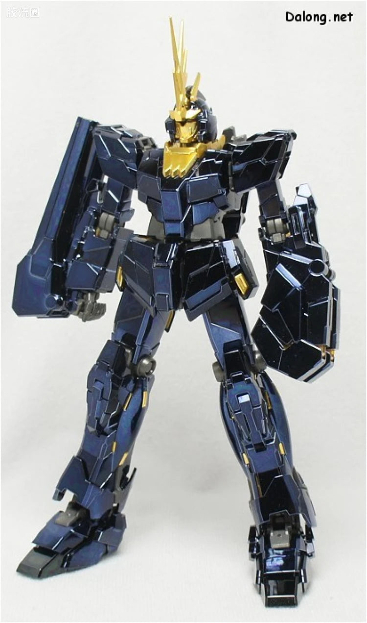 MG 1/100 RX-0 Unicorn Gundam 02 Banshee (Titanium Finish Ver.)