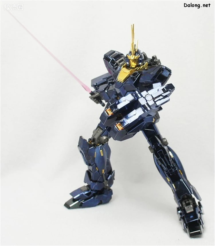 MG 1/100 RX-0 Unicorn Gundam 02 Banshee (Titanium Finish Ver.)