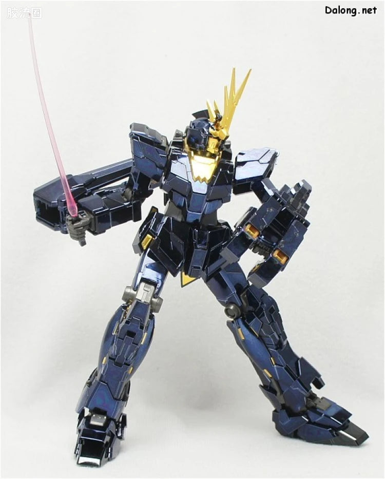 MG 1/100 RX-0 Unicorn Gundam 02 Banshee (Titanium Finish Ver.)