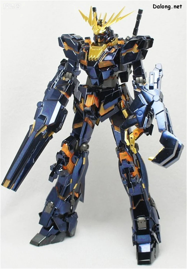 MG 1/100 RX-0 Unicorn Gundam 02 Banshee (Titanium Finish Ver.)