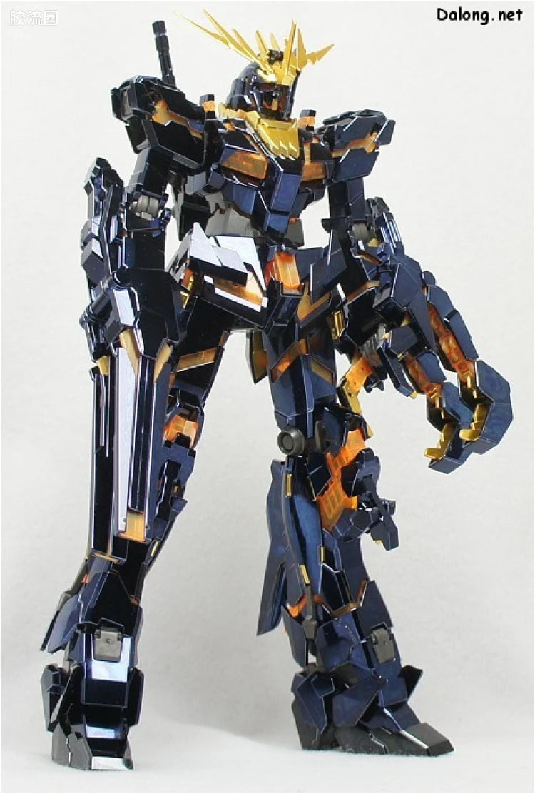 MG 1/100 RX-0 Unicorn Gundam 02 Banshee (Titanium Finish Ver.)