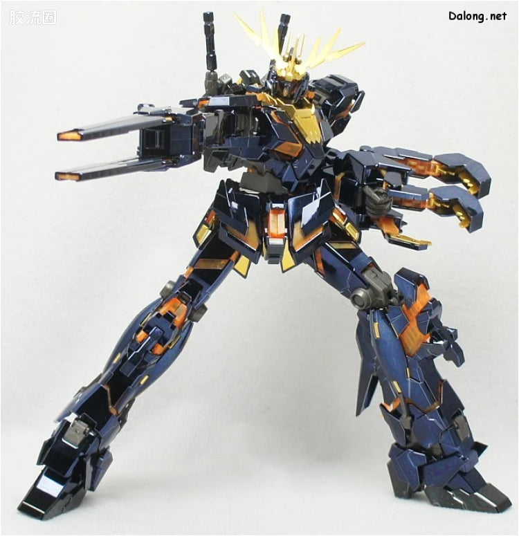 MG 1/100 RX-0 Unicorn Gundam 02 Banshee (Titanium Finish Ver.)